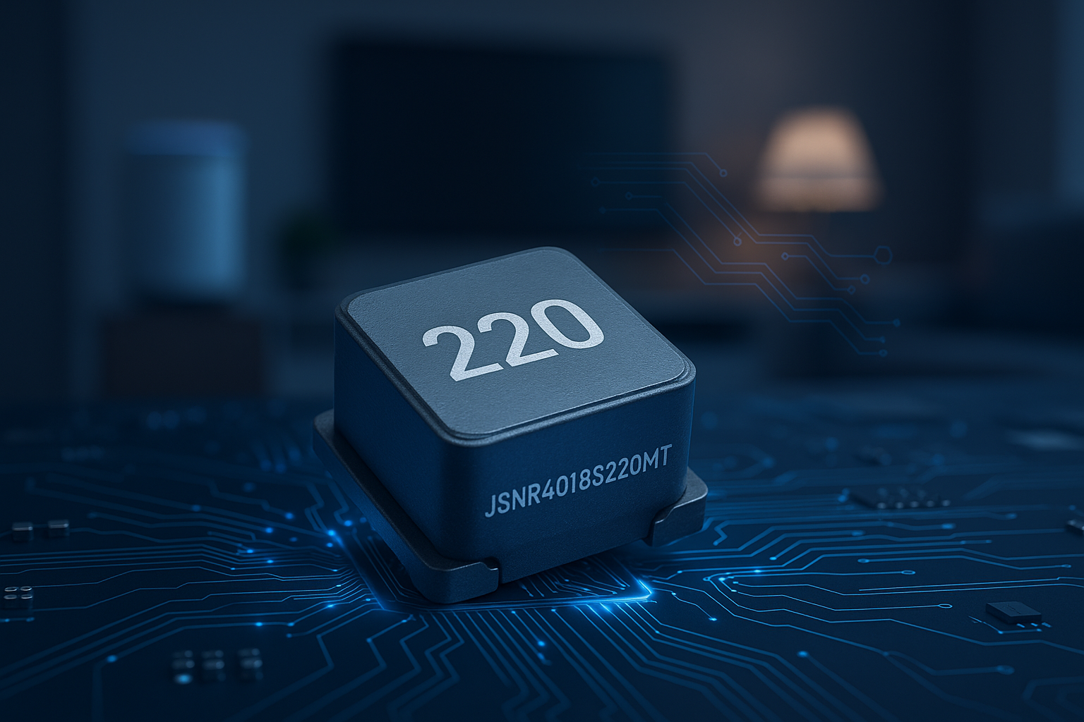 JSNR4018S220MT：智能家居场景下的&ldquo;稳定磁盾&rdquo;&mdash;&mdash;NR胶屏蔽电感的应用价值解读