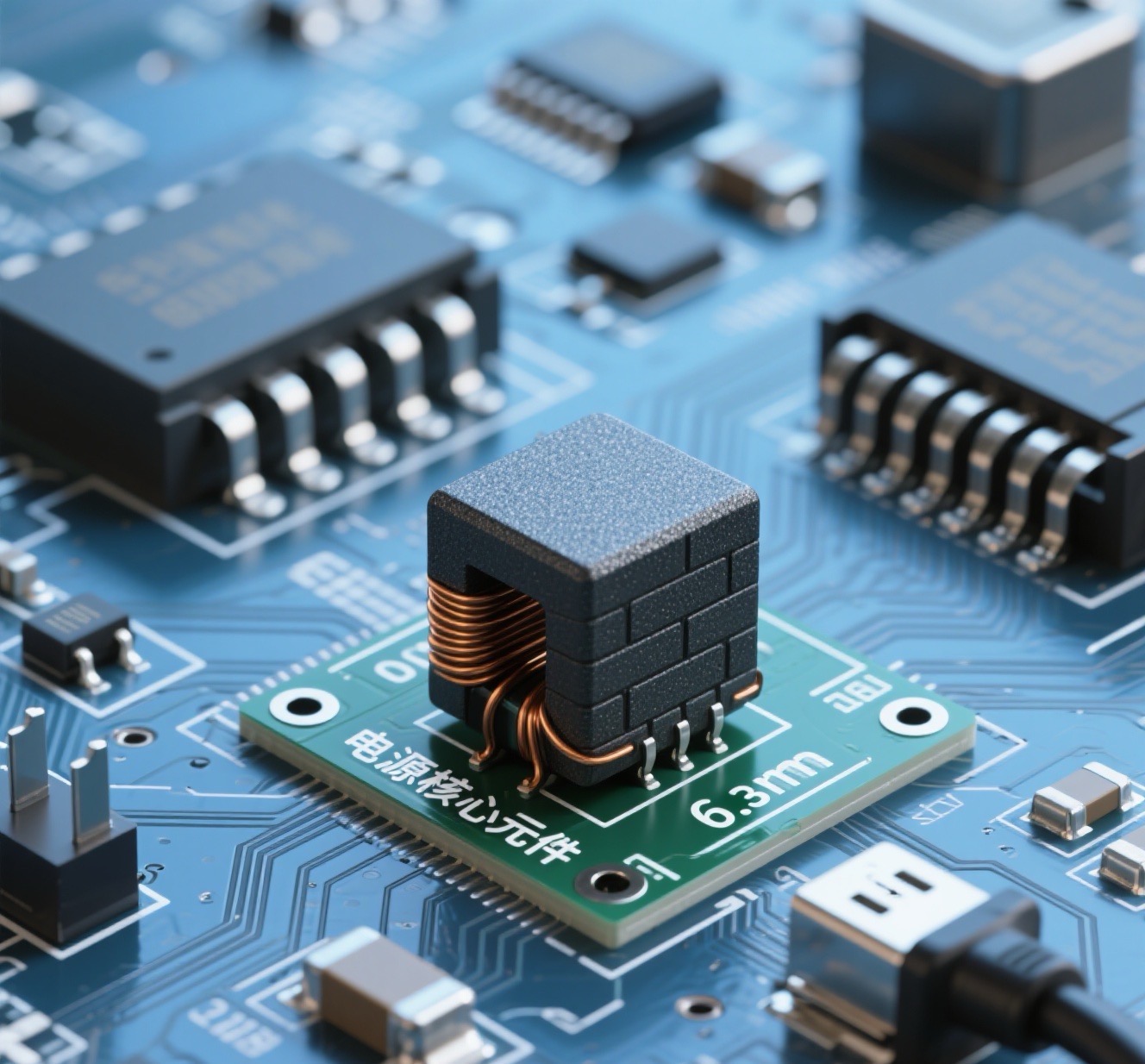 JC0630HP-4R7MT：为充电桩核心电源系统提供可靠能量支撑的一体成型电感  随着新能源汽车的高速发展，配套的充电桩行业也在飞速扩张，特别是在快充、高效、智能方向上的演进，令电源模块的性能标准不断提升。作为其中不可或缺的磁性元件，一体成型电感正在成为主流方案。而杰绅推出的 JC0630HP-4R7MT，凭借其小型高能、高频低损、高稳定性等优势，正逐步成为充电桩主控板、电源模块中的理想选择。   一、产品型号解读 	&bull;	JC：杰绅品牌一体成型电感系列 	&bull;	0630：外形尺寸为 6.0mm &times; 6.0