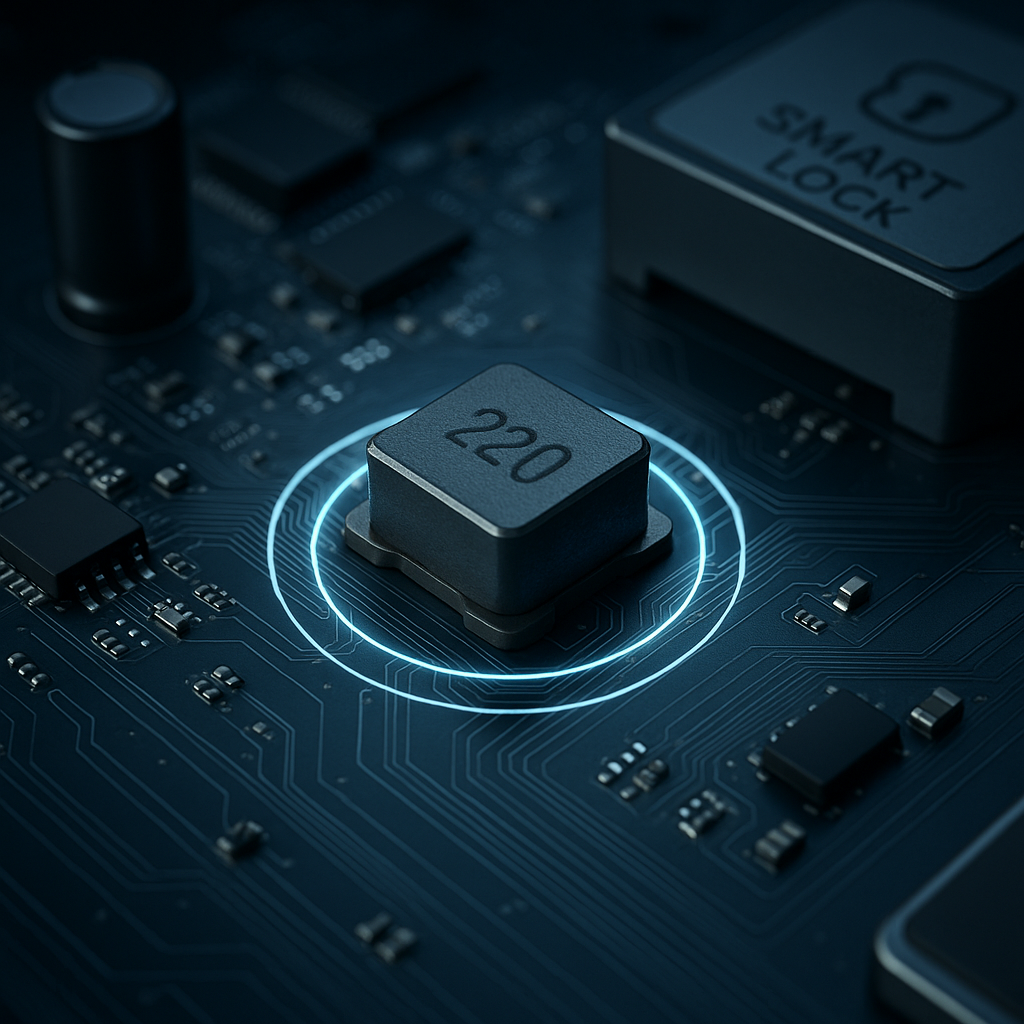 智能门锁背后的&ldquo;小钢炮&rdquo;：NR胶屏蔽电感是怎么撑起安全感的？  正文内容：  现在家里装智能门锁的人越来越多了，什么指纹识别、密码解锁、APP远程开门&hellip;&hellip;听起来都很高科技，但你有没有想过：这些花哨功能背后，谁在负责&ldquo;稳定运行&rdquo;这四个字？  答案之一，就是我们今天要聊的主角&mdash;&mdash;NR系列胶屏蔽电感。别看它个头小，在智能门锁这种&ldquo;既要高集成又要低功耗&rdquo;的场景里，它可是核心器件之一。  一、它在哪儿用？  你可能想象不到，一个智能门锁里面有那么多电子模块：MCU主控、电池管理、电机驱动、蓝牙/WiFi模块&hellip;&hellip;几乎